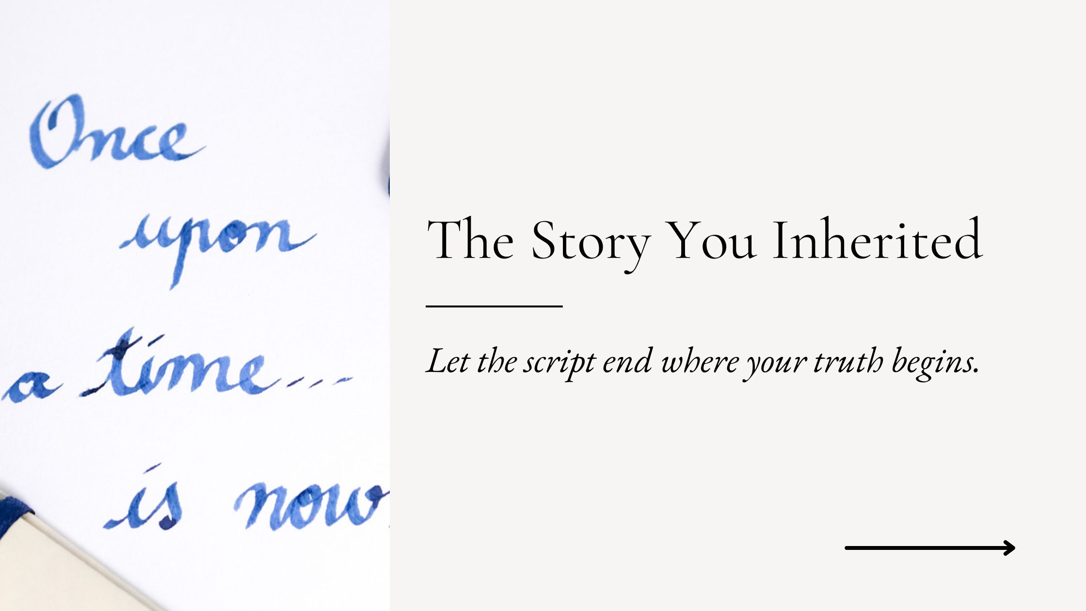 The Story You Inherited Isn’t the One You Have to Live