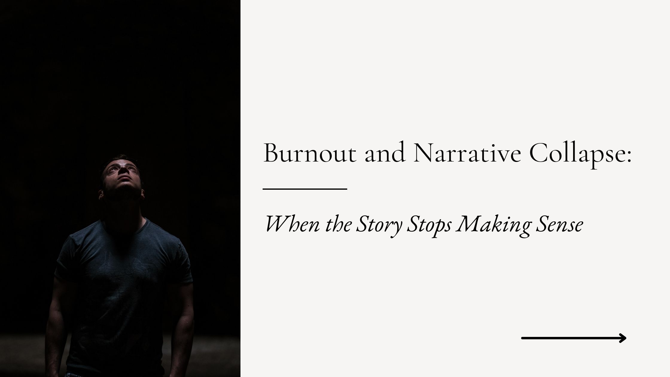 burnout and loss of identity
